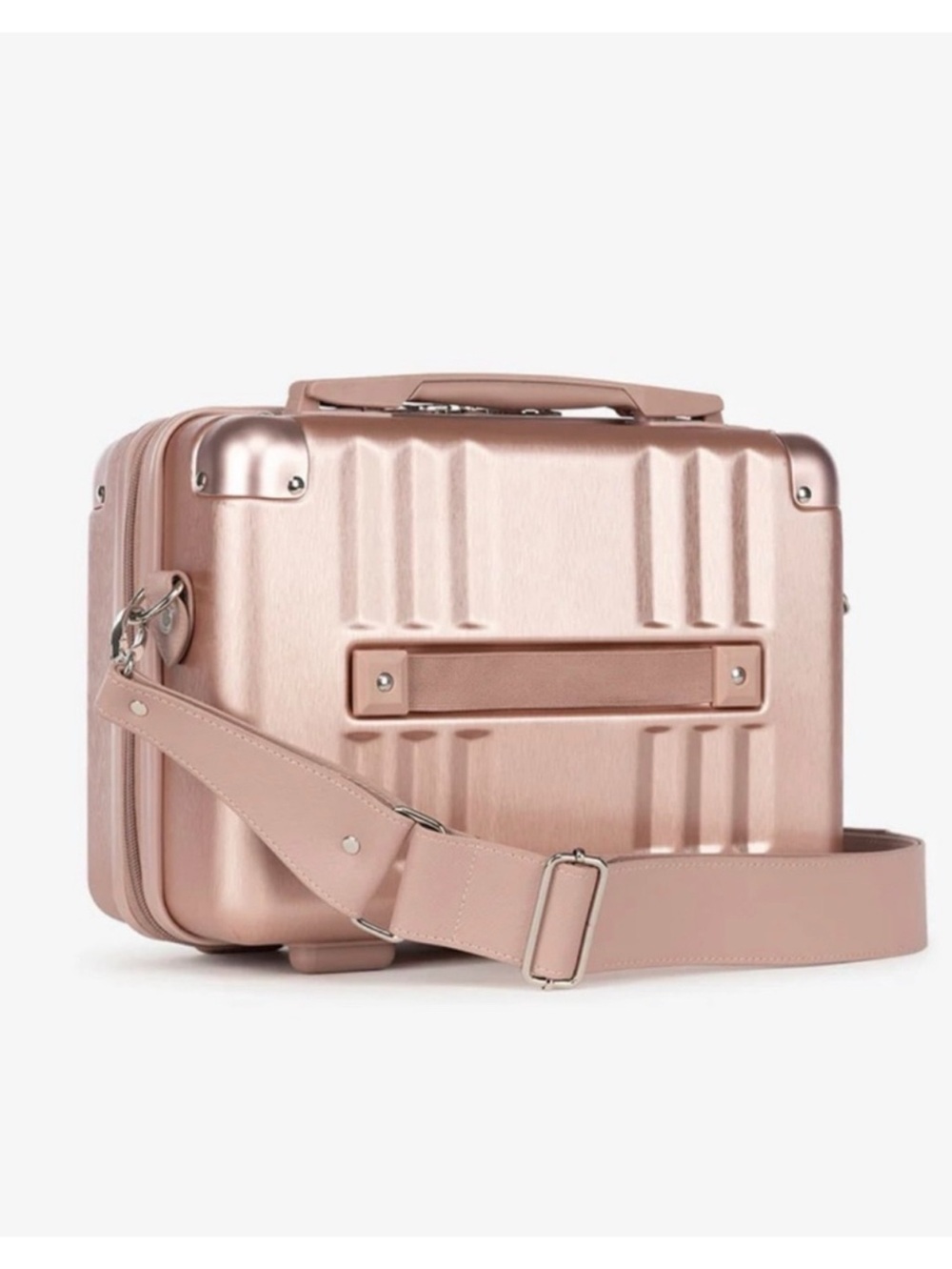 CALPAK Rose Gold Ambeur Vanity Case - Picture 2 of 12